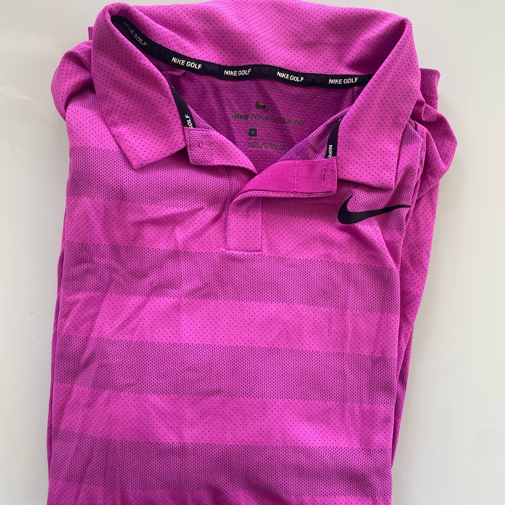 Nike mens dry fit golf shirt